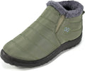 Snow Boots for Women Comfortable Fur Lined Ankle Booties - Waterproof