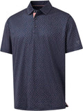 Mens Golf Shirt Short Sleeve Dry Fit Polo - Performance Comfort made