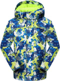 Big Boy's Waterproof Breathable Snowboard Ski Jacket - Durable Warm