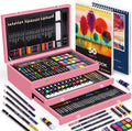 175 Piece Deluxe Art Set with Wooden Case - Complete Art Kit