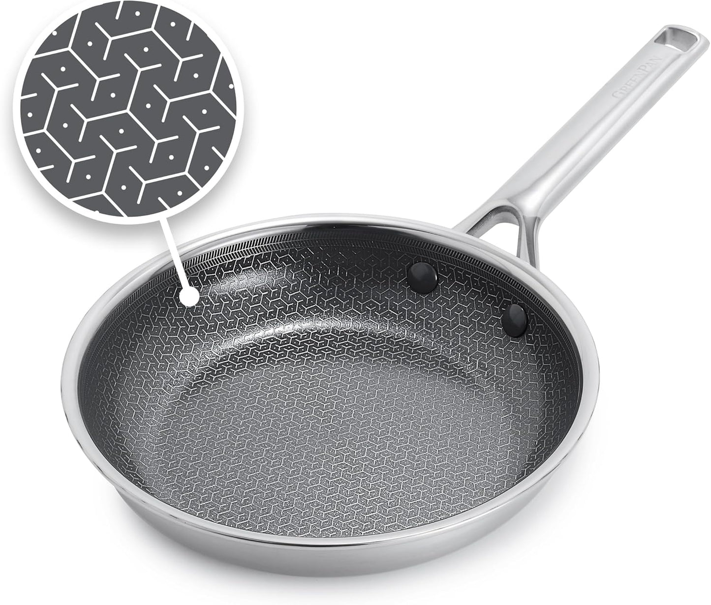 GreenPan Hybrid 8 Nonstick Stainless Steel Frying Pan Review