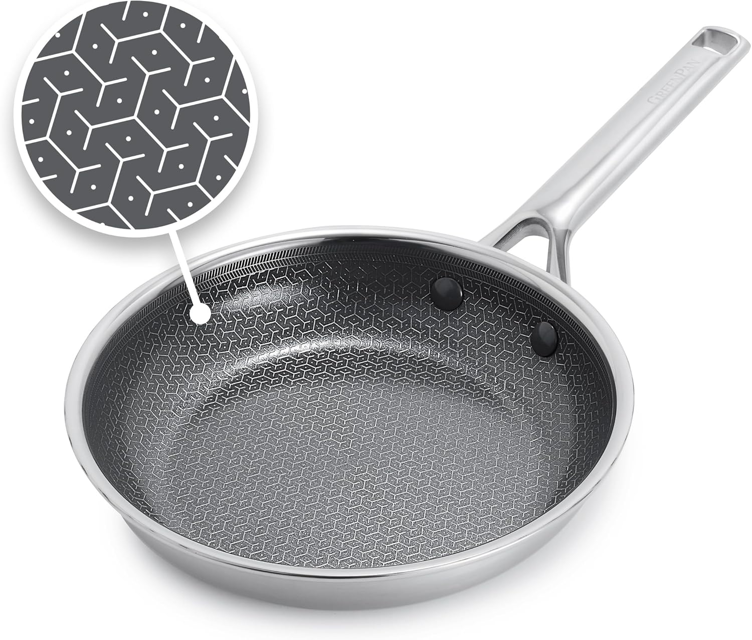 GreenPan Hybrid 8 Nonstick Stainless Steel Frying Pan Review