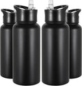 VEGOND 32 oz Insulated Water Bottle 4 Pack - All-Day Cold