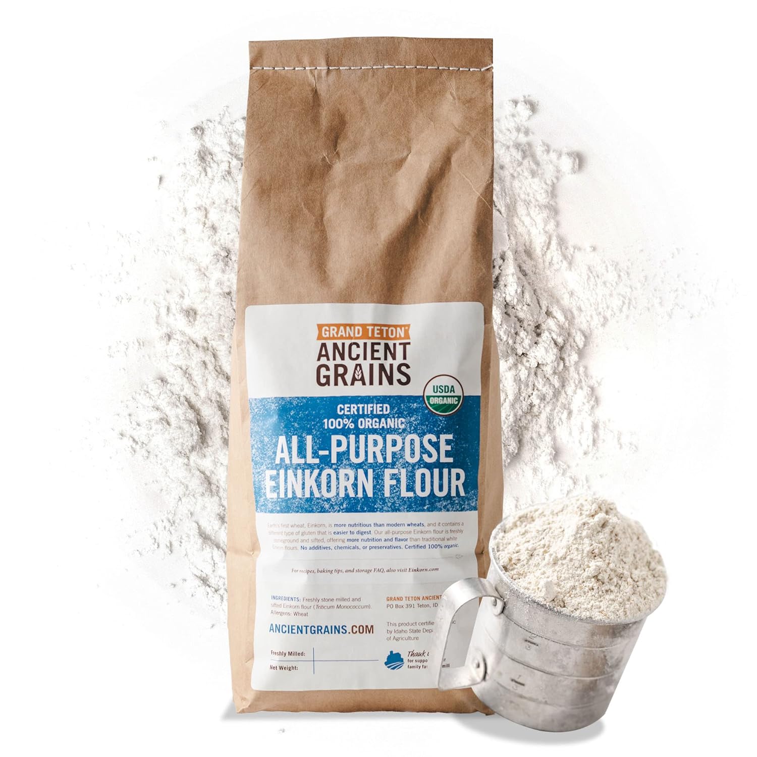 Einkorn Flour Organic & Non-GMO - Grand Teton Ancient Grains