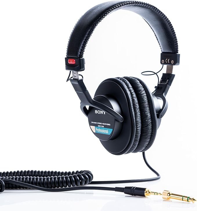 Sony MDR7506 Professional Headphones for Studio Quality Sound