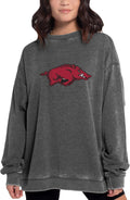 chicka-d NCAA womens Campus Pullover - Soft Vintage Fleece fabric