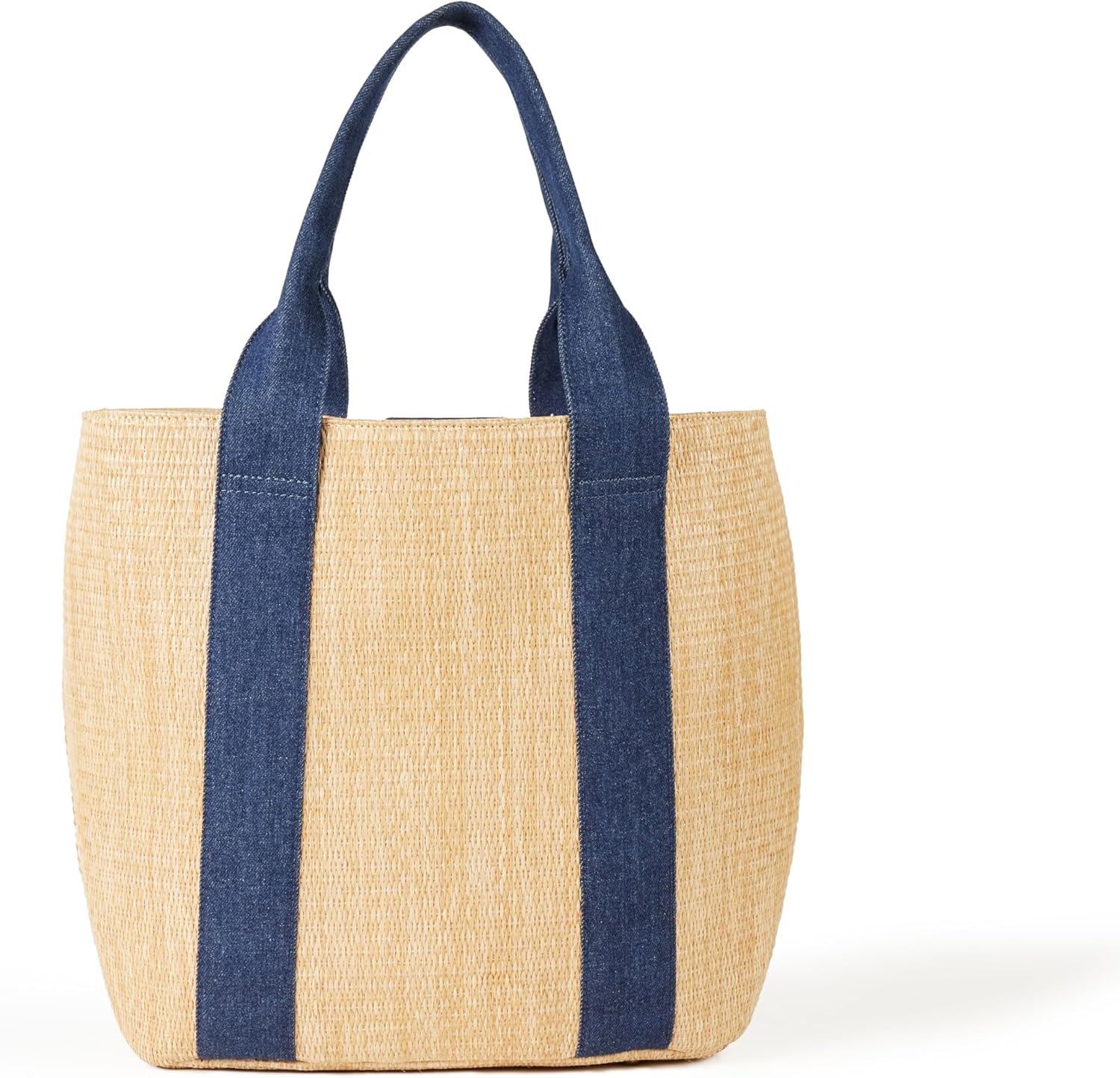 The Drop Women's Tracy Large Canvas Detail Straw Tote Review