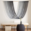 Macrame Wall Hanging Large Dip-Dye Blue Tapestry - Boho Wall Art