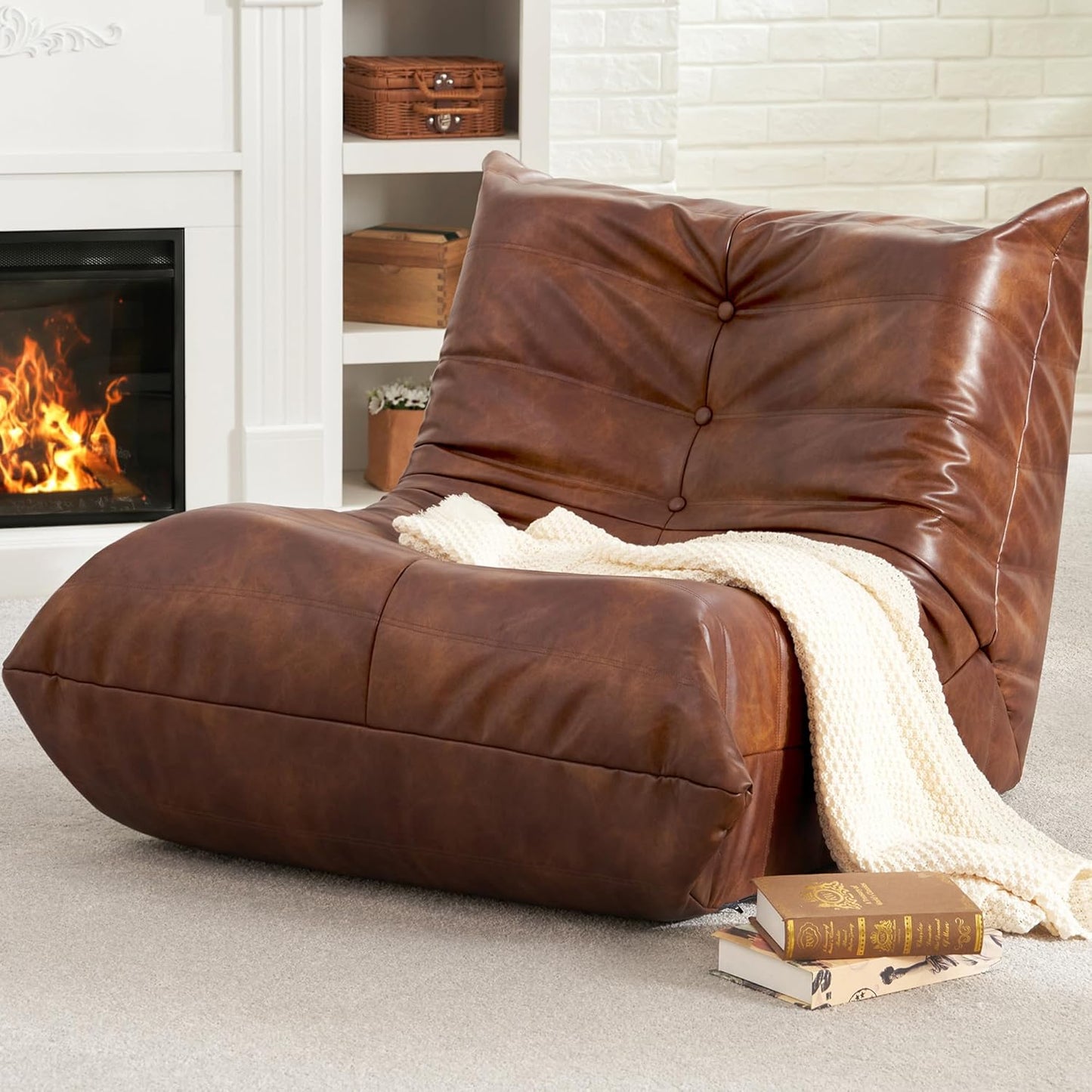 Hobestluk Memory Foam Bean Bag Chair - Ultimate Comfort!