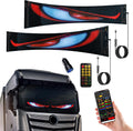 2PCS Devil Eyes Light for Cars SUVs - Programmable Flex LED Sign