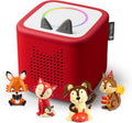 Toniebox 2 Audio Player Favorite Songs Bundle for Kids - Sunset Red