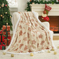 Cozy Bliss Luxury Sherpa Throw Blanket - Reversible Warmth for Home