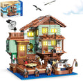 Fisherman's Wharf House Mini Bricks Building Kit - 2046 Piece Creative
