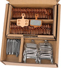 25 Pairs Sintered Metal Bike Brake Pads - High Temp Durability