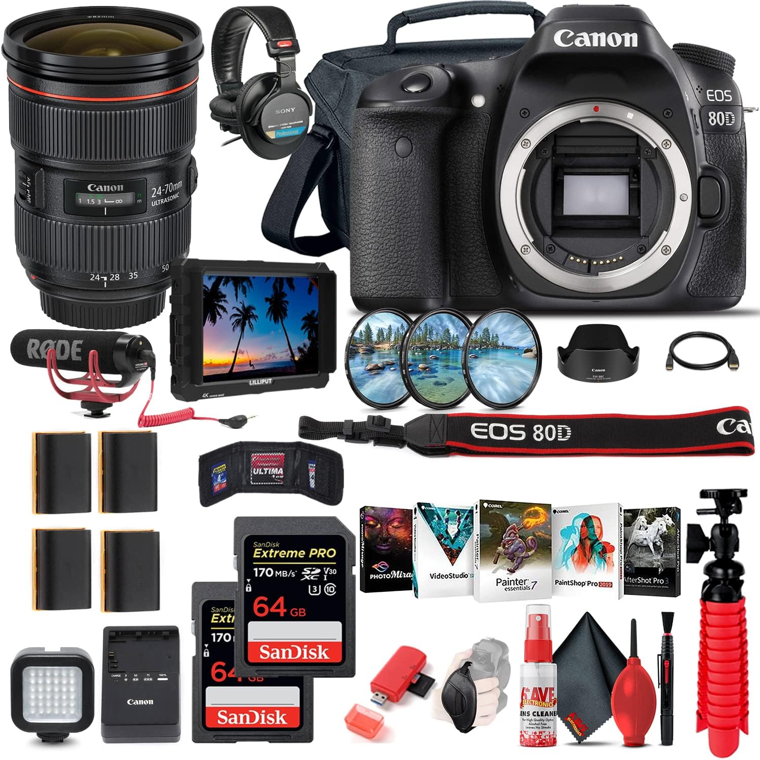 Capture Crisp Shots with Canon 80D Bundle