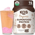 KOS Plant Based Protein Powder Chocolate - Organic Pea Blend