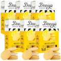 Meyer Lemon Moravian Cookie Thins - Bright, Crispy Lemon Flavor
