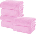 MOONQUEEN 6 Pack Premium Bath Towel Set - Quick Drying, Highly