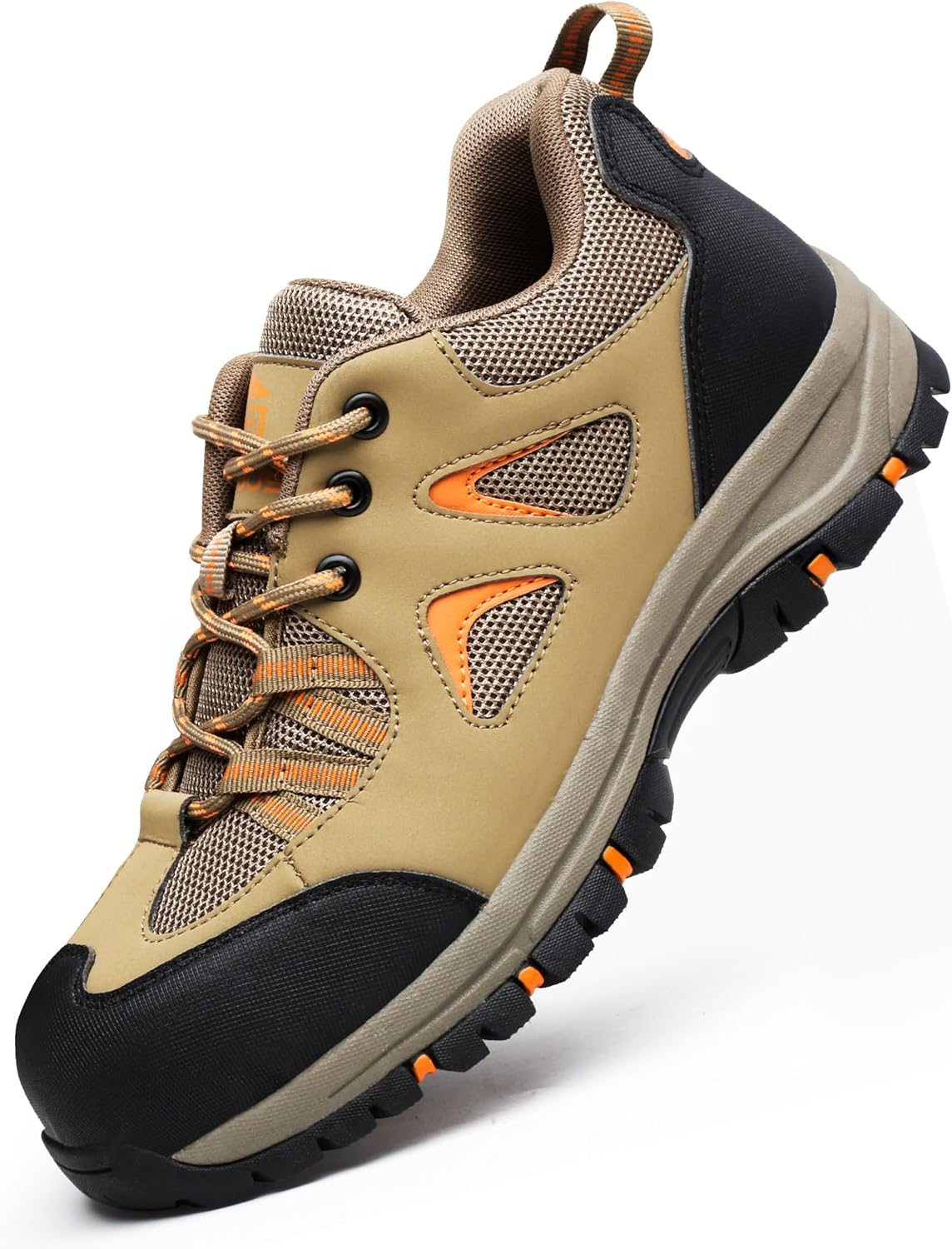 ISOOUS Steel Toe Shoes for Men Women Safety Sneakers Comfortable