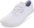 WHITIN Women's Wide Canvas Minimalist Barefoot Shoes - Zero Drop