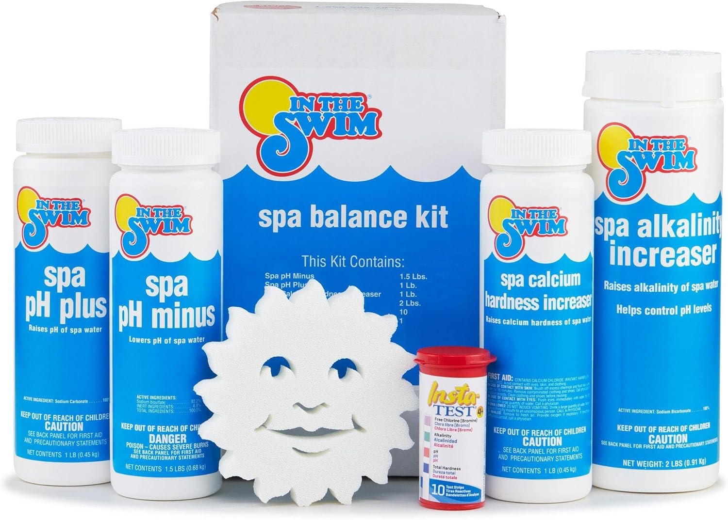 In The Swim Spa Starter Kit for Perfect Hot Tub Water Balance