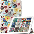 Old Model iPad 3rd Gen 9.7 in TPU Cover Printed Yarn Flowers - Slim