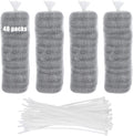 Lint Traps for Washing Machine Hose - 48 Stainless Steel Snare Filters