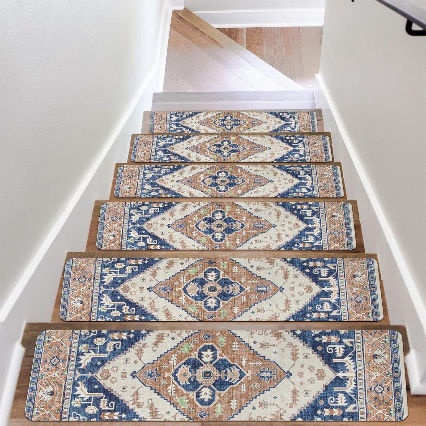 OJIA Super Non-Slip Stair Treads for Safety on Wooden Steps