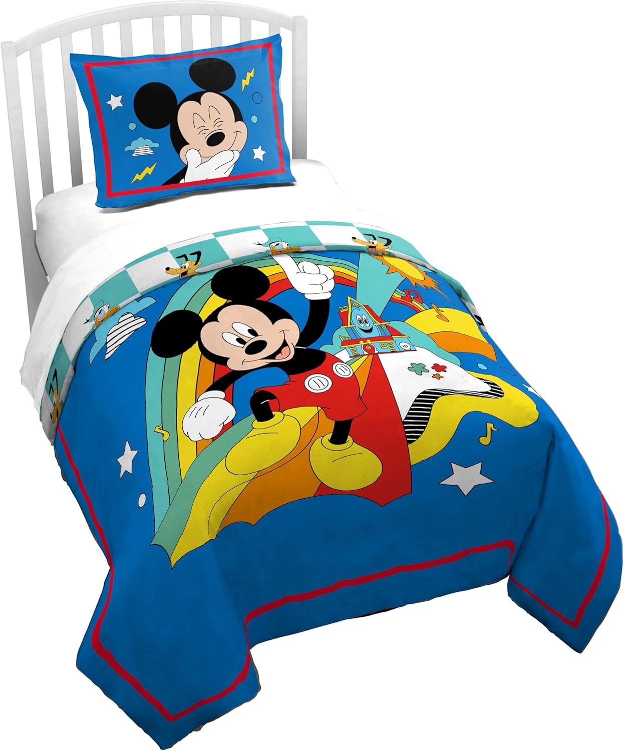 Super Soft Mickey Mouse Twin Duvet Set