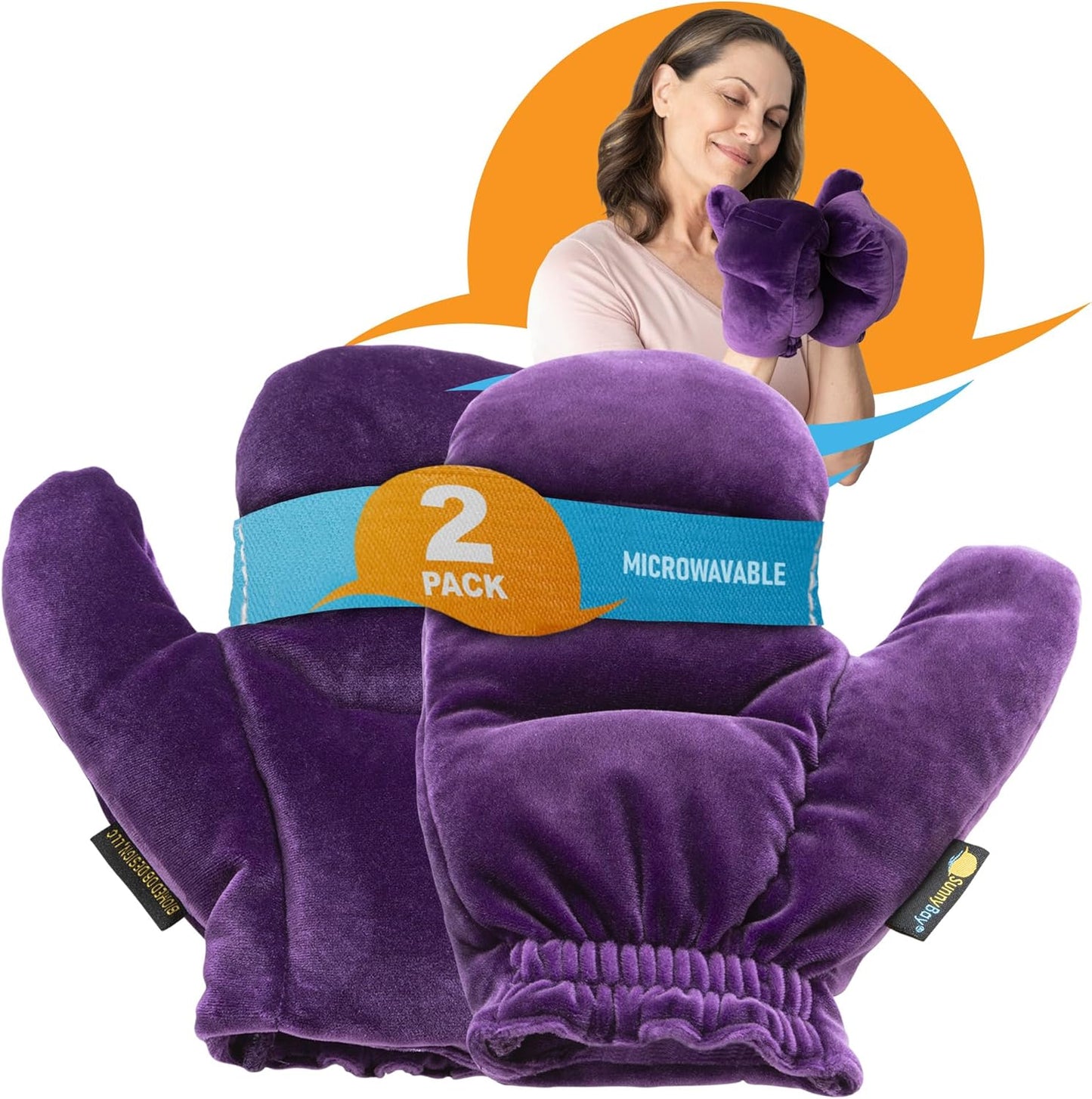 Cozy Relief: SunnyBay Heated Gloves, Washable, Large