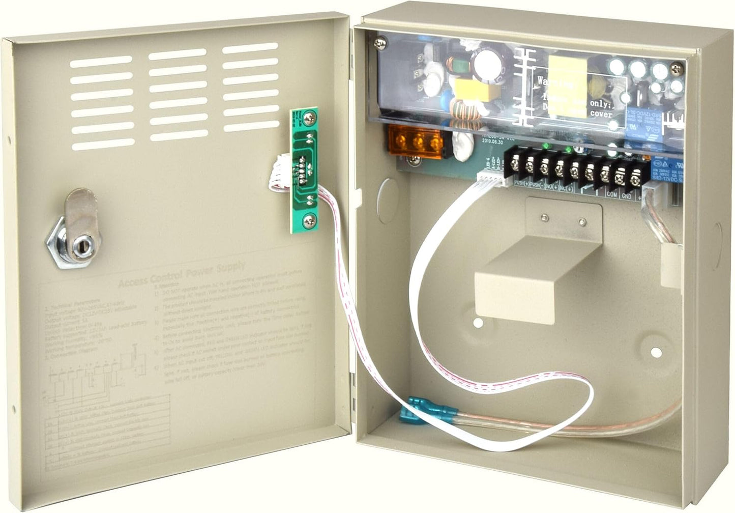 EVERSECU UPS Power Supply for Door Access Entry Systems