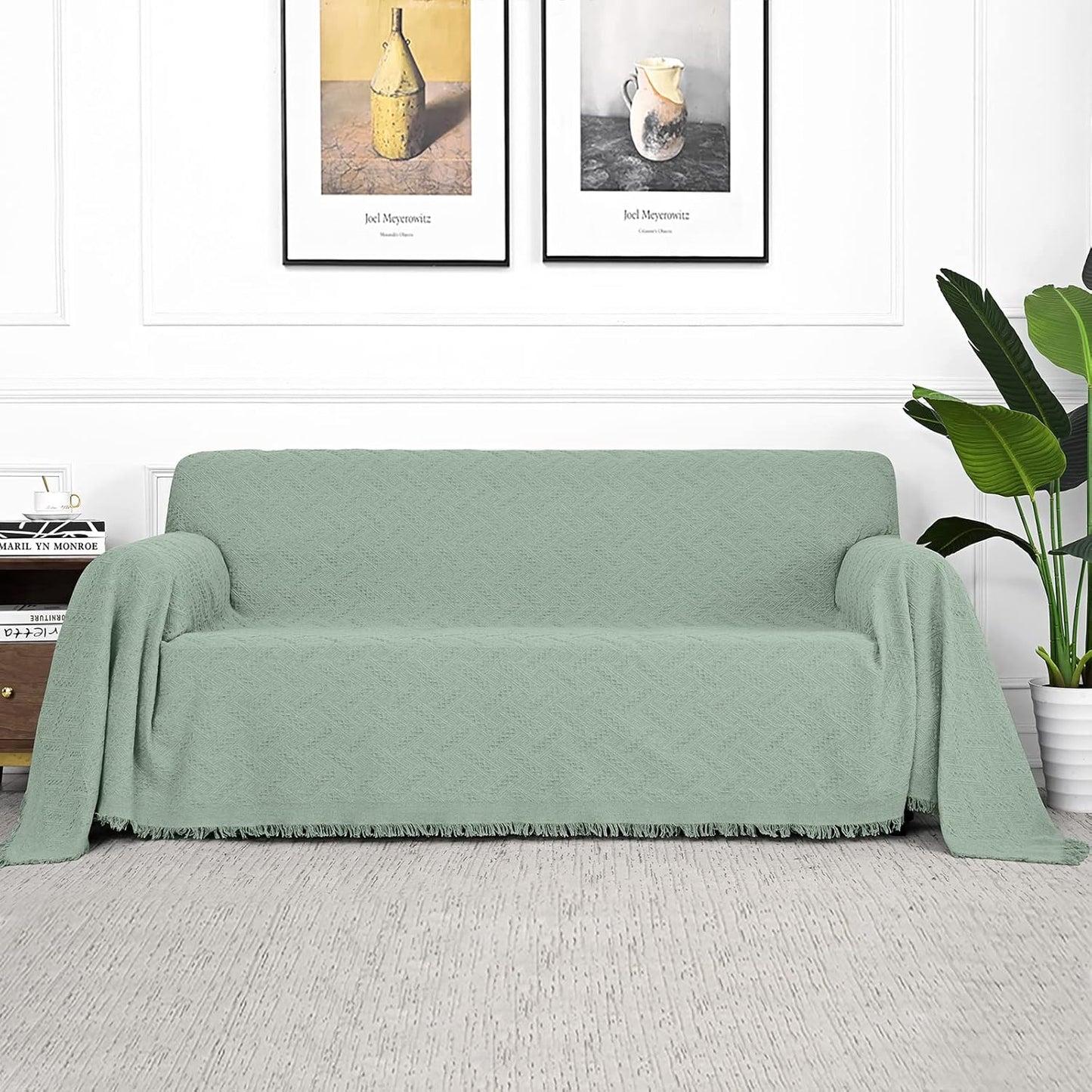 MYSKY HOME Sofa Covers for 3 Cushion Couch - Stylish Protection