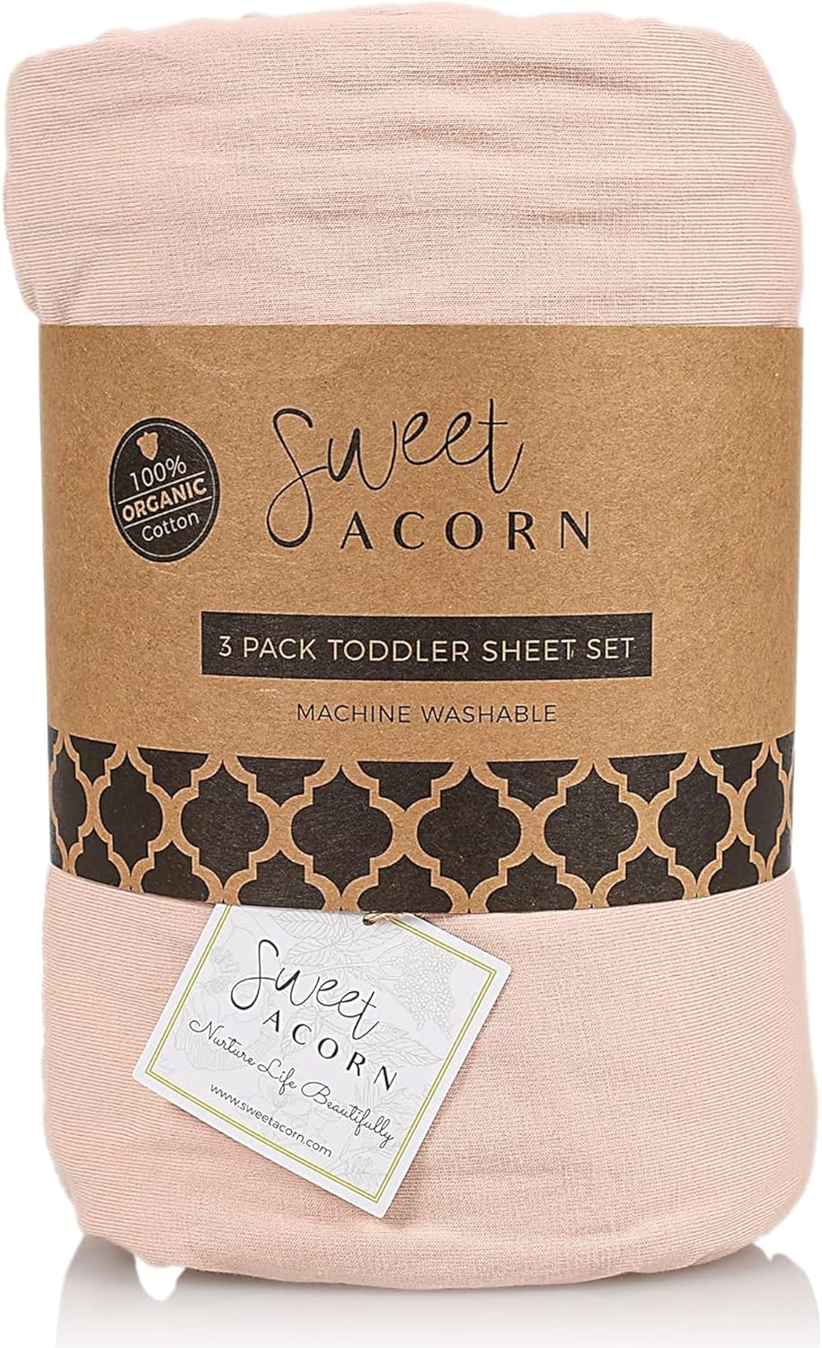 3 Piece Toddler Bedding Sets - Organic Cotton Jersey Knit