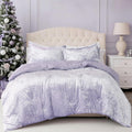Comfort Spaces Juliette Purple Velvet Comforter Set - All Season