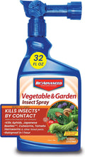 Vegetable and Garden Insect Spray Ready-To-Spray 32-Ounce - Protects