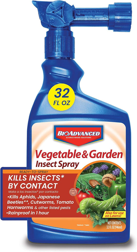 BAYER CROP SCIENCE Vegetable and Garden Insect Spray 32-Ounce