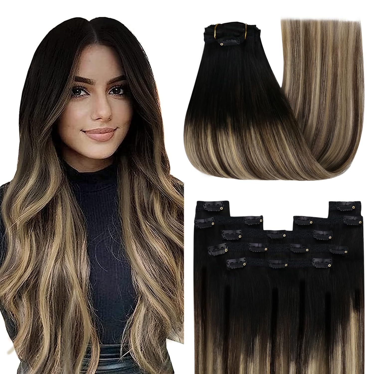 YoungSee Clip in Extensions for Fuller Volume and Style