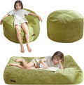 Bean Bag Chair Bed for Kids - Convertible Chair to Mattress