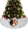 Plush Cat Tunnel Bed for Indoor Cats - Spacious Collapsible Play Cave