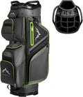 15-Way Golf Cart Bag with Premium Anti-Shake Divider Top