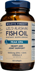 Wild Alaskan Fish Oil Peak EPA & DHA - Triple Strength 1000mg