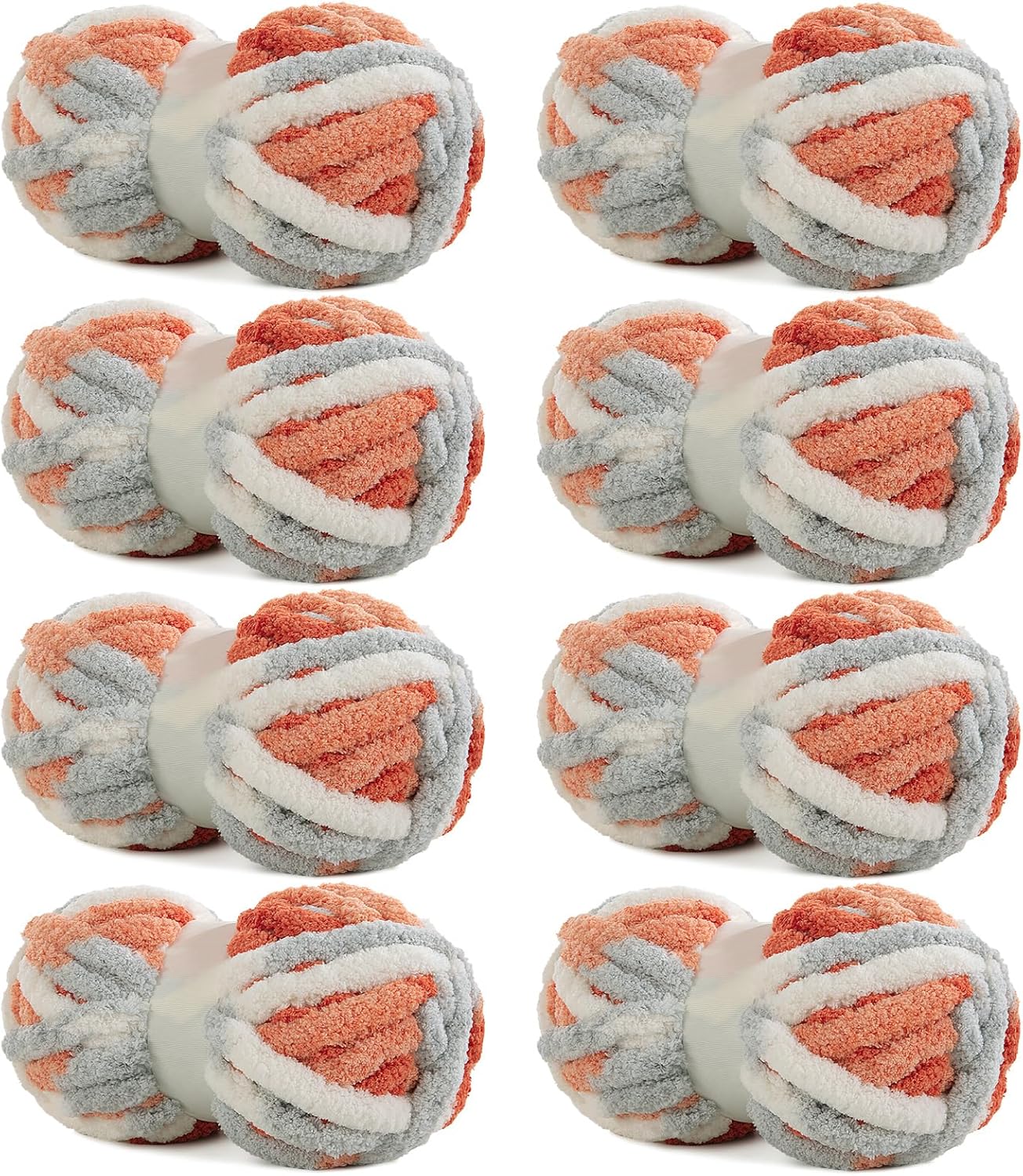 Hombys Giant Chunky Yarn for Crocheting & Knitting Projects