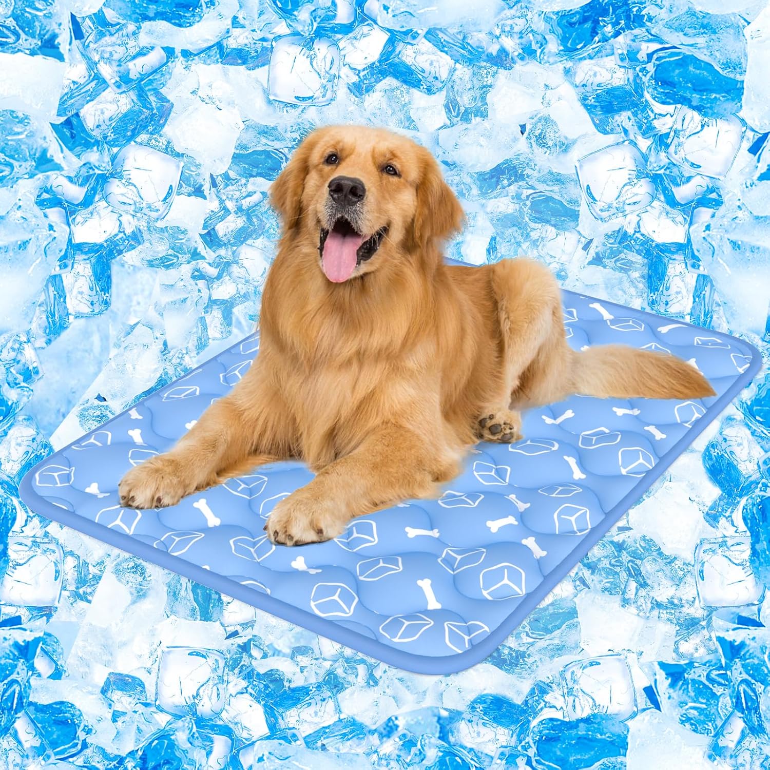 Rywell Dog Cooling Mat 2.0 for Extra Large Dogs - Ultimate Comfort