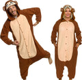 Dinosaur Shark Adult Onesie Costume - Cozy Plush Unisex Fit