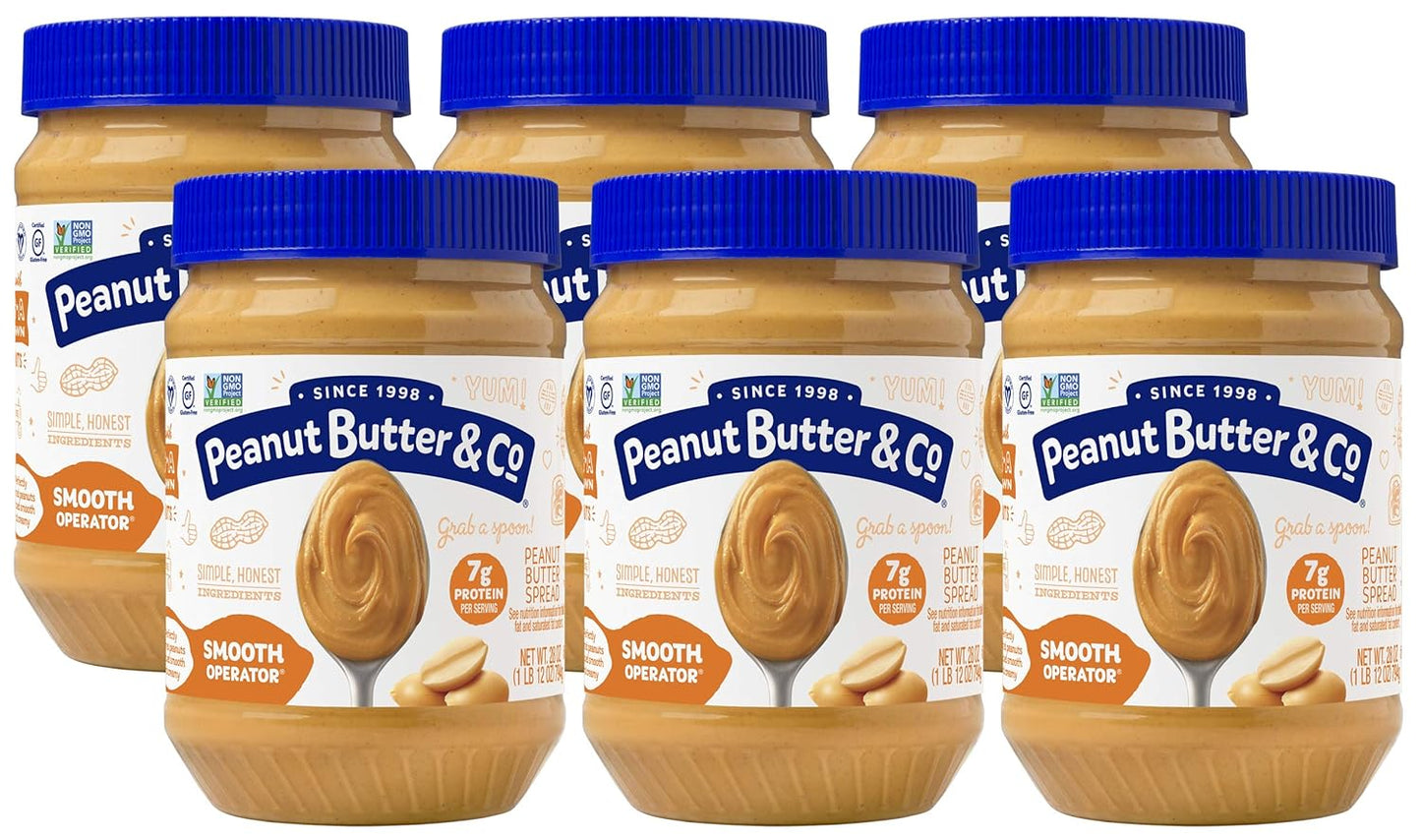 Smooth Operator Peanut Butter, Non-GMO, Gluten Free, Vegan Delight