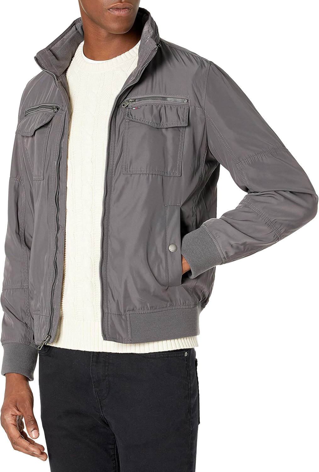 Tommy Hilfiger Men's Water Resistant Performance Bomber Jacket