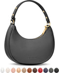 Crescent Bags For Women with RFID Protection - Half Moon Clutch