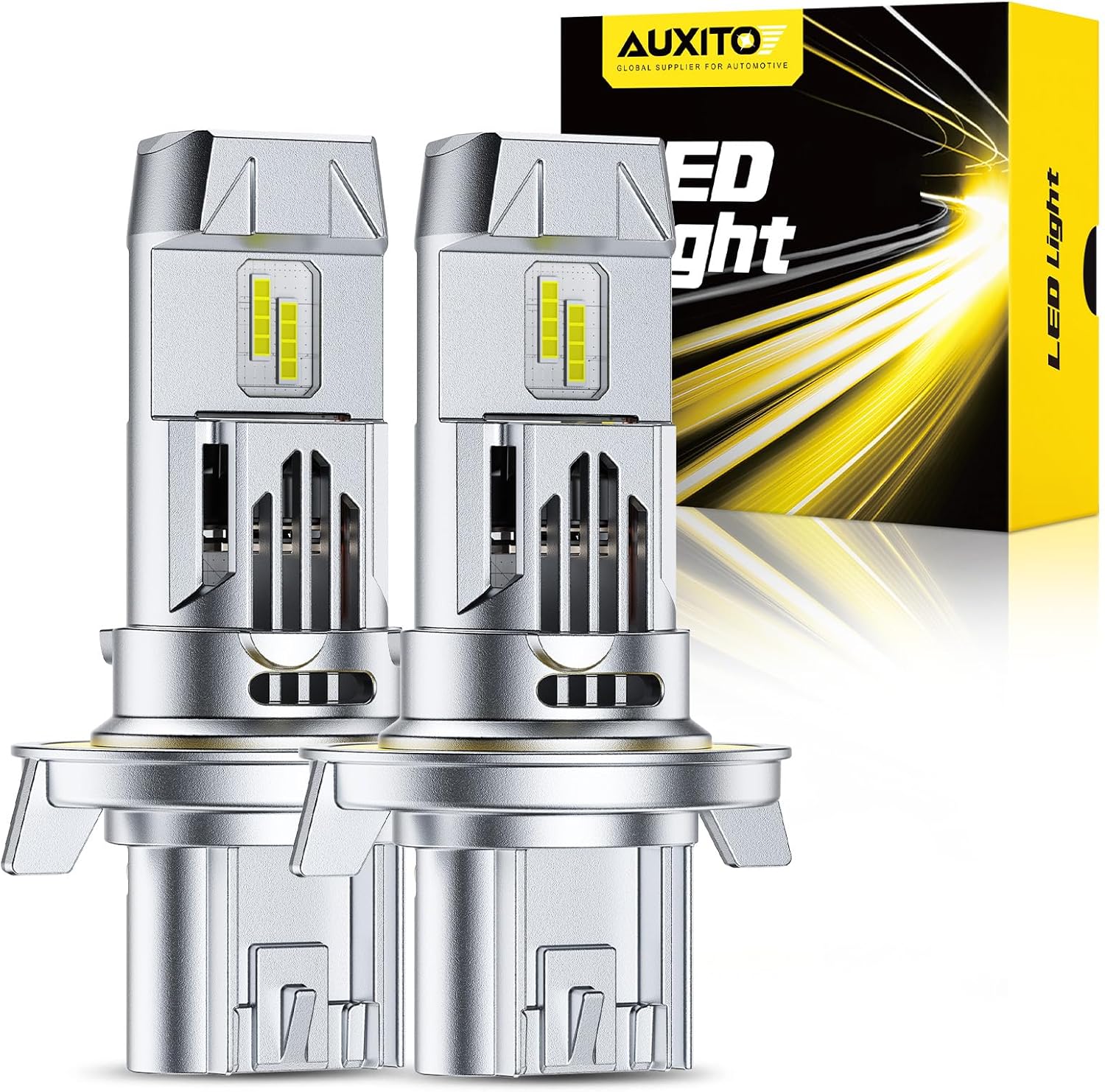 AUXITO 9008 LED Bulbs: Ultra-Bright 6500K H13 Fog Lights