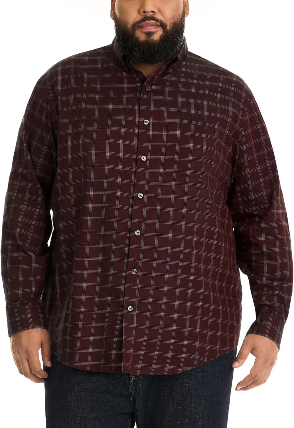 Van Heusen Big and Tall Wrinkle Free Long Sleeve Shirt Review