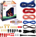 Pyle 8 Gauge Car Audio Wiring Kit 20ft Power Wire - Complete Amplifier